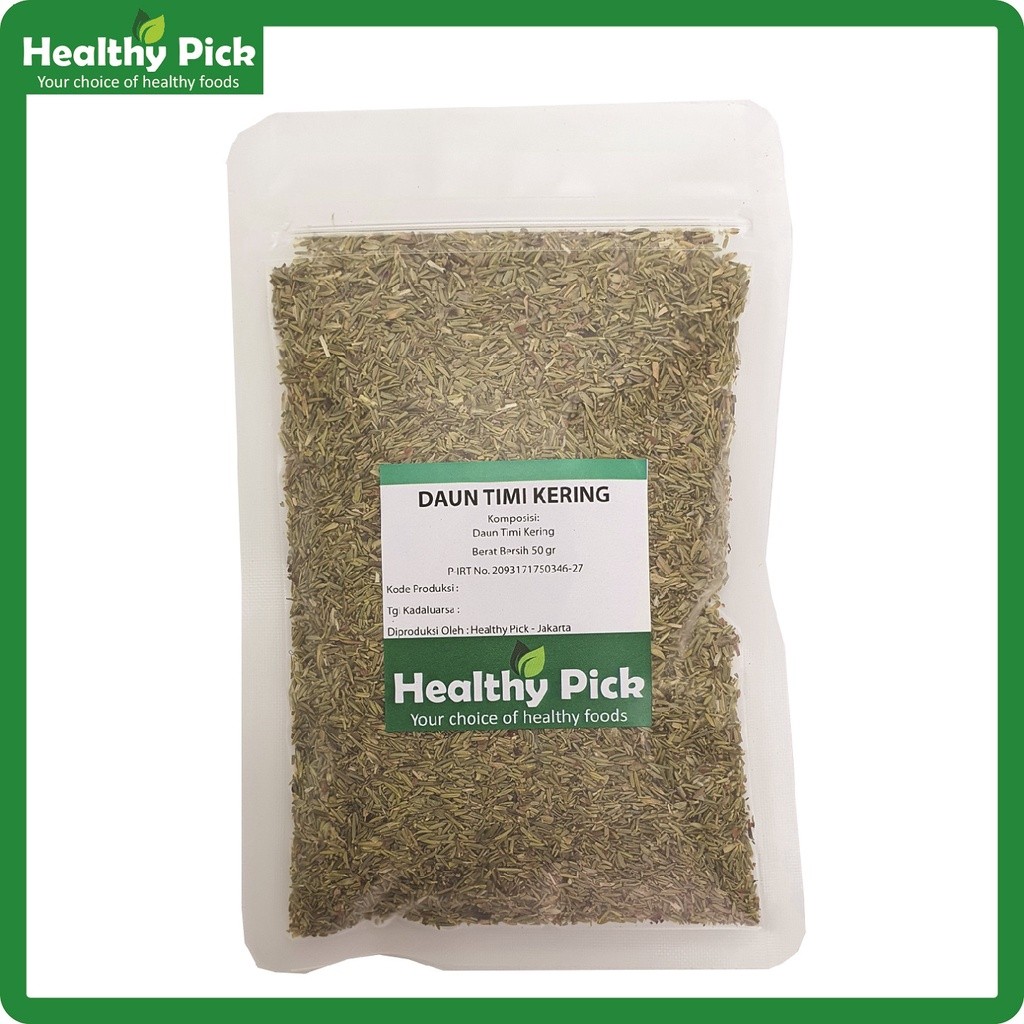 

Thyme Leaves / Daun Timi / Dried Thyme Leaves / Daun Timi Kering 50gr C0X1