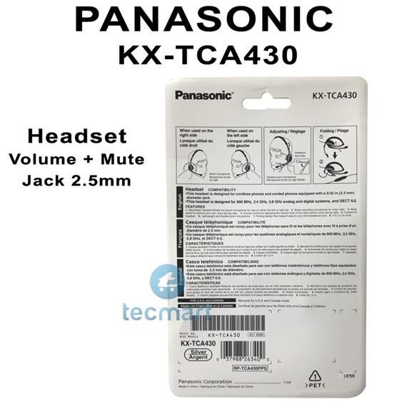 Panasonic KX-TCA430 / Comfort-Fit Hands-Free Foldable Headset Terlaris
