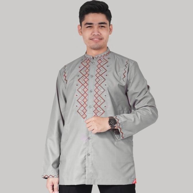 Baju koko preview by itang yunasz / koko preview lengan panjang Terlaris