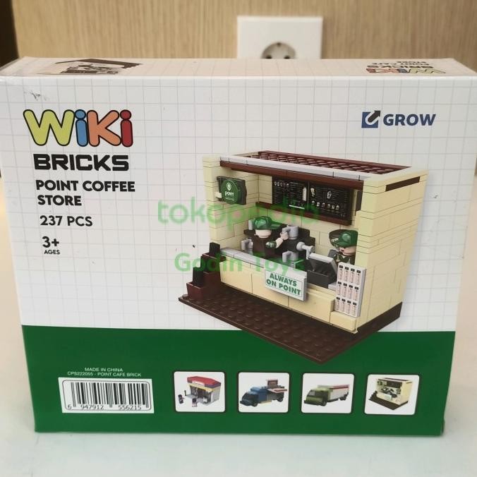Wiki Bricks Point Coffee Store brick limited edition