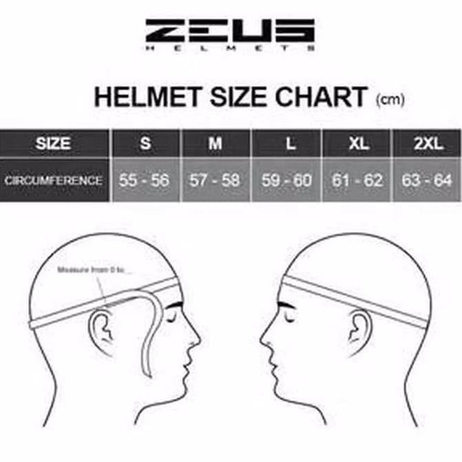 Helm Retro Zeus 218 Z218 ZS218 Terlaris