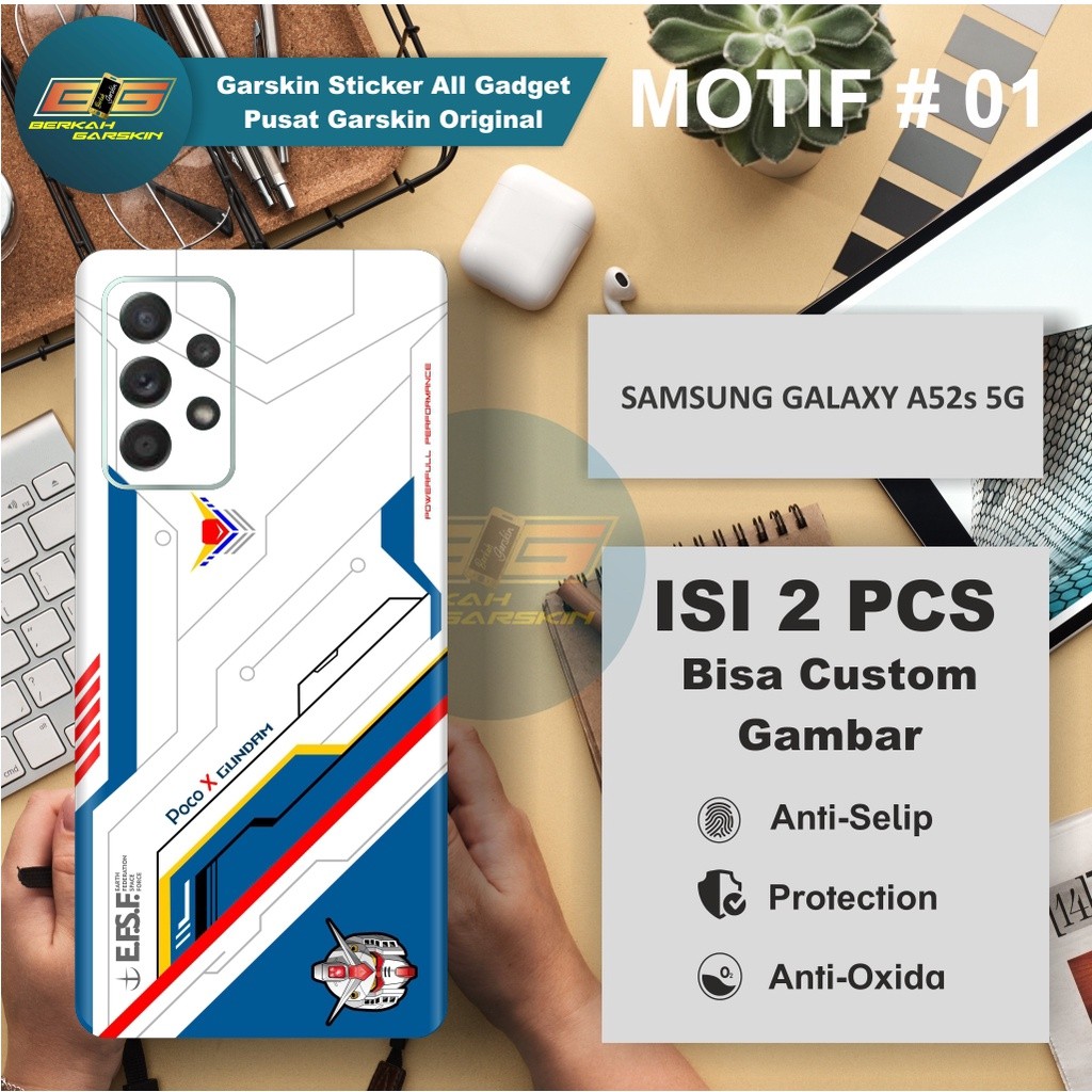 

*PromoTerjangkau* Samsung Galaxy A52s 5G Garskin Wrap Stiker Premium / X Casing Case COD