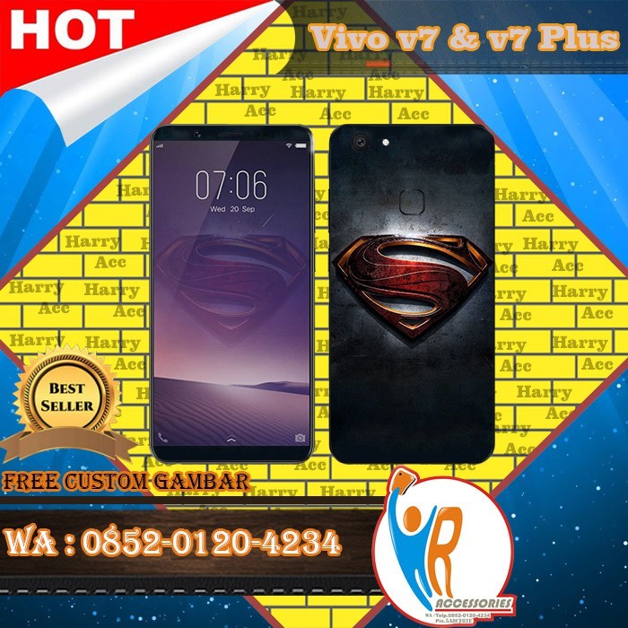 

*PromoTerjangkau* Vivo V7 Garskin Wrap Stiker Premium / X Casing Case COD