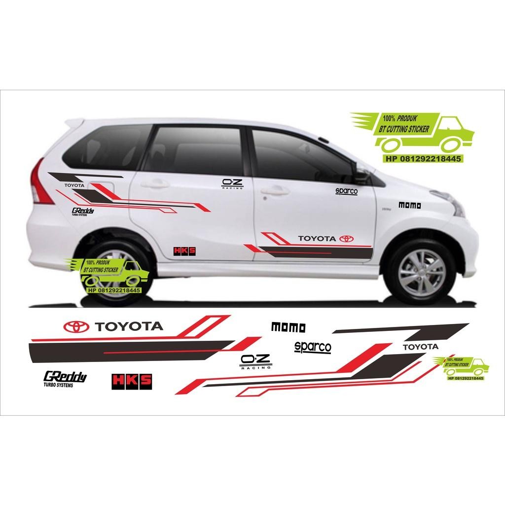 Sticker Mobil Avanza Stiker Mobil Avanza Sticker Toyota Avanza Sticker Mobil Toyota Avanza Stiker Mo