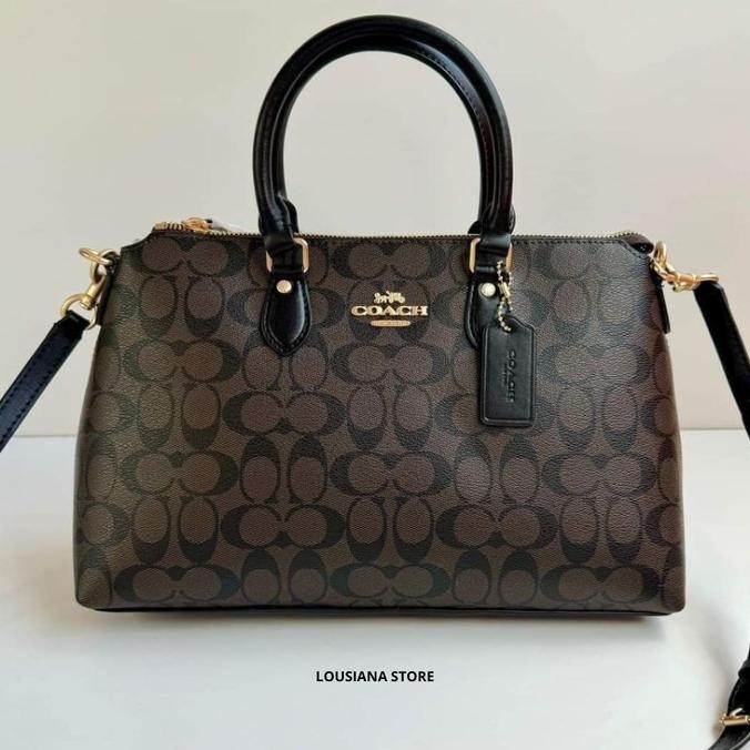 Sale Tas Women Bag Georgia Satchel In Signature Canvas