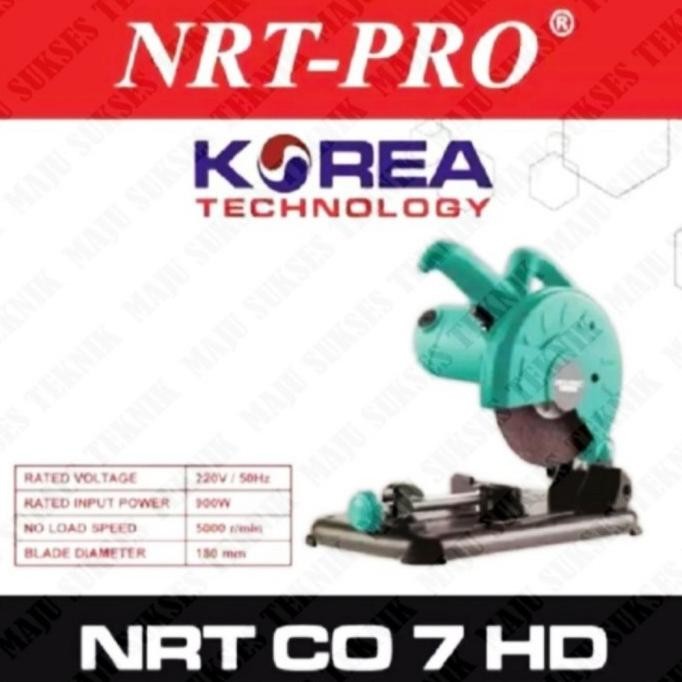 mesin potong besi nrt co 7 hd
