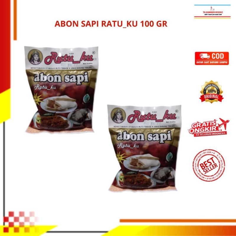 

Abon Sapi Ratu_Ku Isi 2 Pcs x 100 Gr PROMO MURAH/ [PAKET HEMAT] Abon Sapi Ratu_ku 100 Gr x 2 Pcs PROMO MURAH