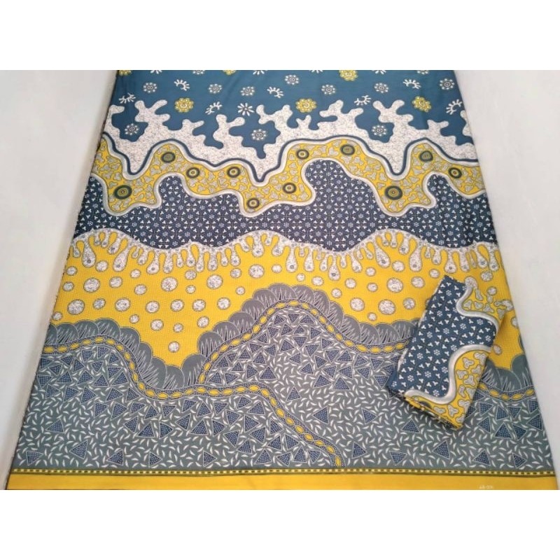 Best Seller Tj Set Kain Batik Printing & Embos Kain Bridesmaid Tradisional Kamen Batik Seragam