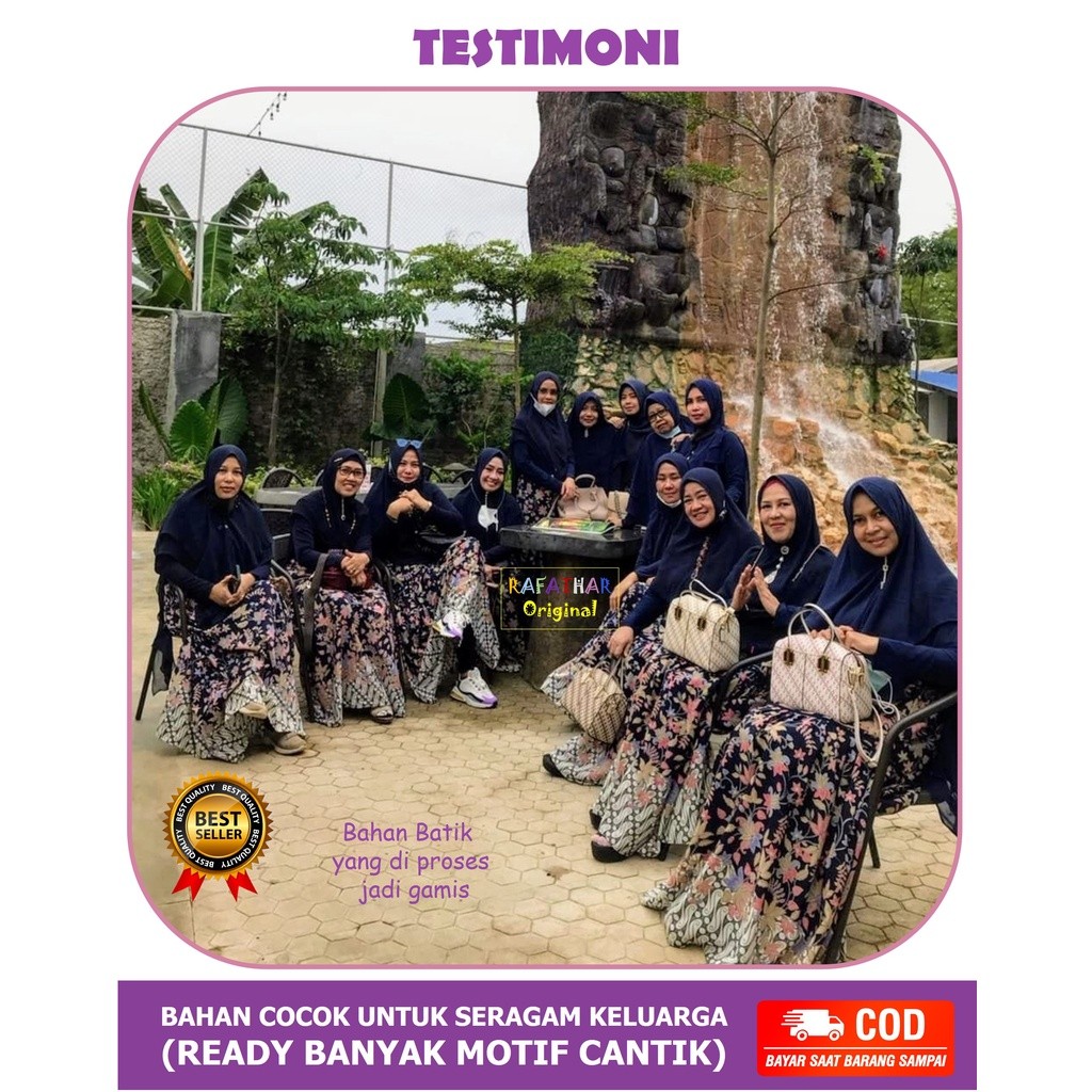 Produk Terbaru  Bahan Batik Meteran Kain Batik Meteran Katun Bahan Batik Katun - Pusat Grosir Tanah