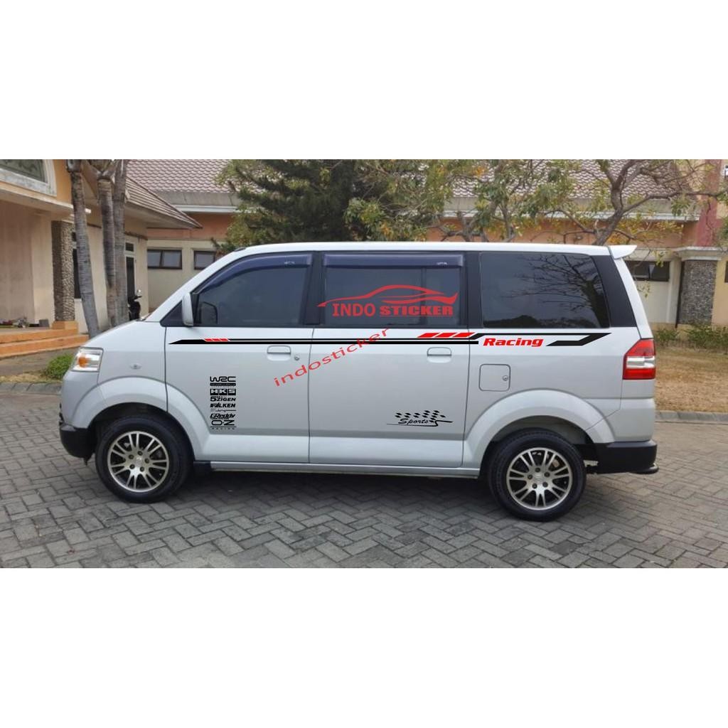 Terbaru Sticker Stiker Mobil Apv Stiker List Stripe Apv Grand Max Luxio Luxury