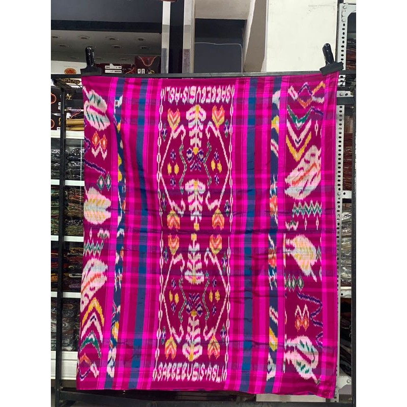 Sabbeh Bugis Sarung Sutra Asli Makassar