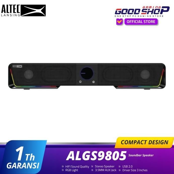 Promo Altec Lansing Soundbar Algs9805 Speaker