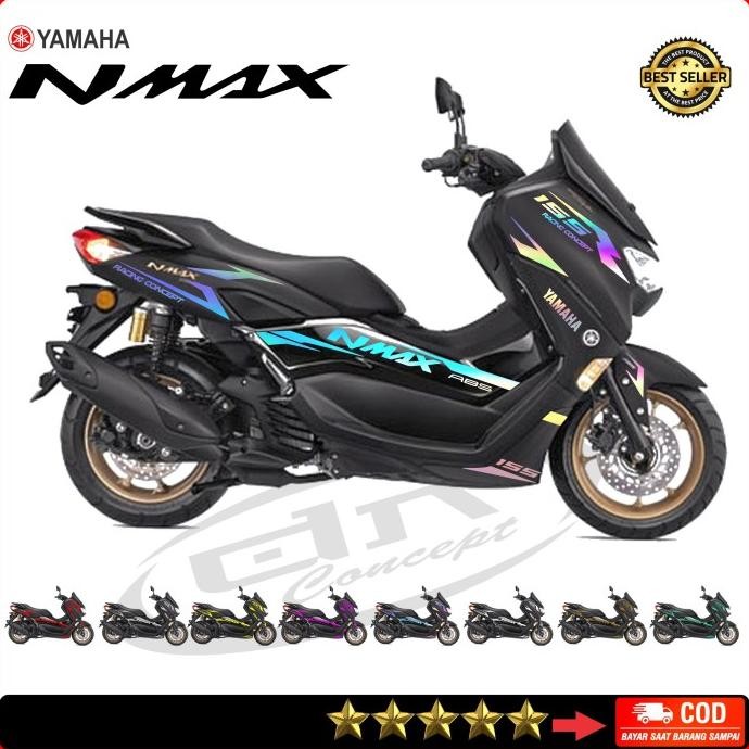 Cutting Sticker Stiker Nmax 2020 Variasi 2 Hologram Motor keren racing NINO