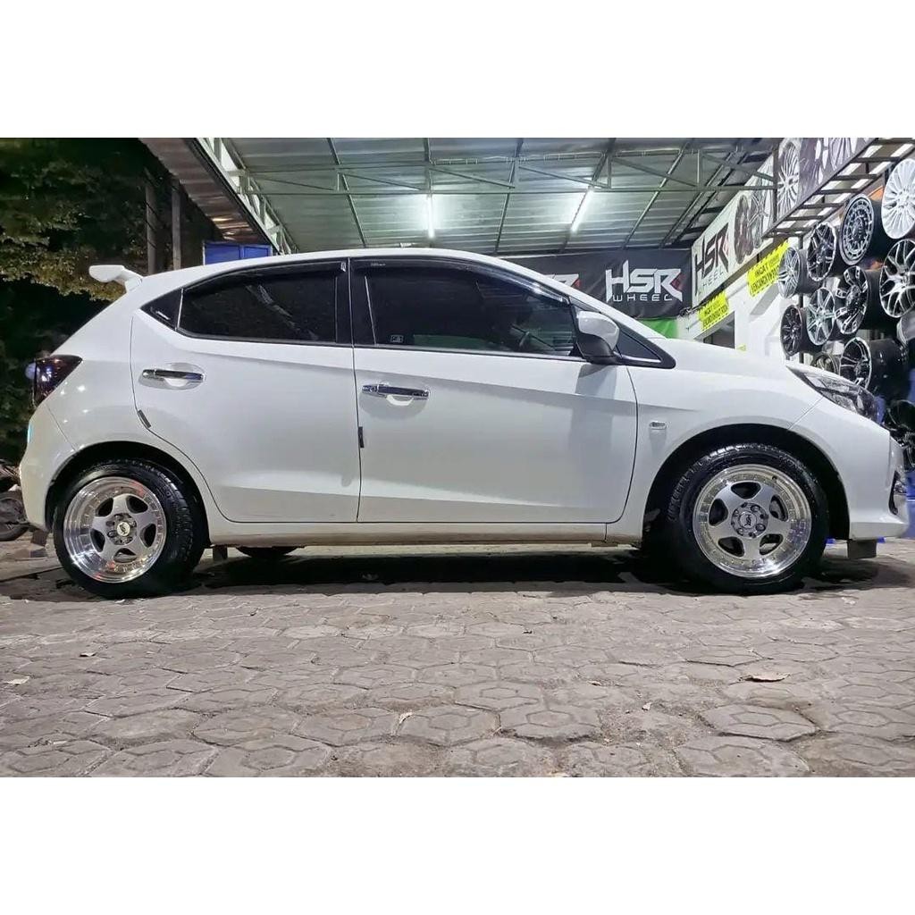 Honda Brio Pakai Velg Burn Hsr Ring 15 Velg Mobil Brio R15, Velg Mobil Honda Brio R15, Velg Mobil Br