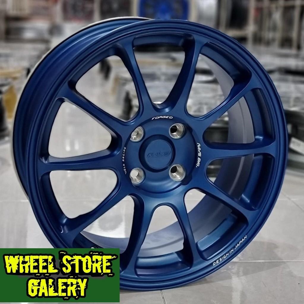 Velg Mobil Racing Rays Ze40 Ring 15 For Brio Mobilio City Jazz Yaris Mirage