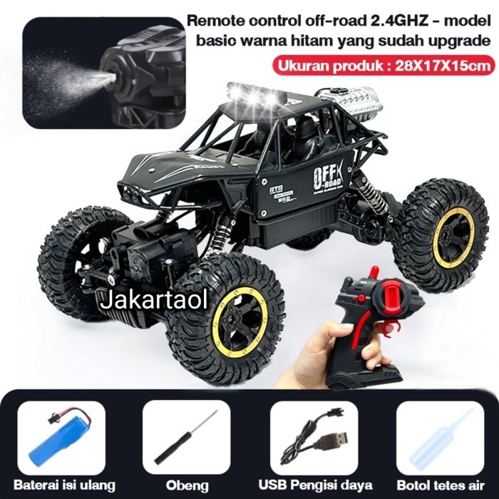 Mobil Remot Control Rc Rock Crawler 4 Wd Scale 1:14 Remot Kontrol