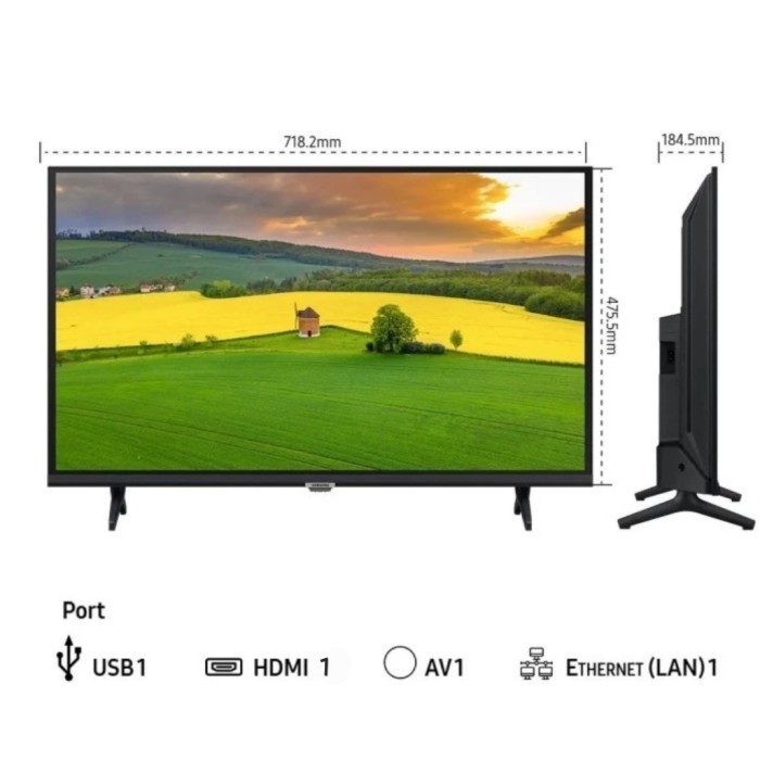 Samsung Ua32T4501 Led Tv 32 Inch Smart Tv Baseless Ua32T4501Akxxd