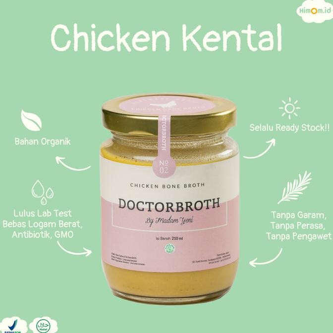 

Doctor Broth - Chicken Kental, kaldu ayam, chicken broth READY STOCK!