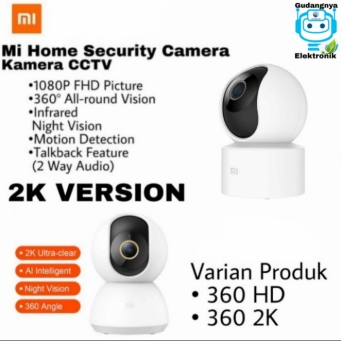 XIAOMI CAMERA 360 2K/1080P-Xiaomi CCTV Mi Home Security Camera 360