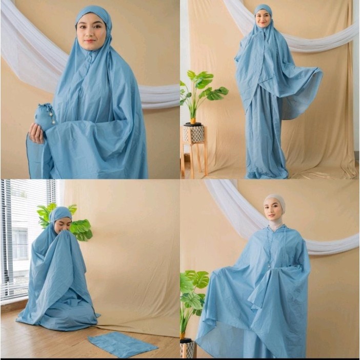 Mukena Travel Mini Parasut Alf By Alif