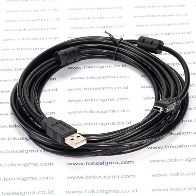 KABEL USB 2.0 to MINI USB PIN 5 HOWELL 5 meter