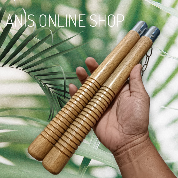 Double Stik Bruce lee | Ruyung baton stick double stik nunchaku kayu