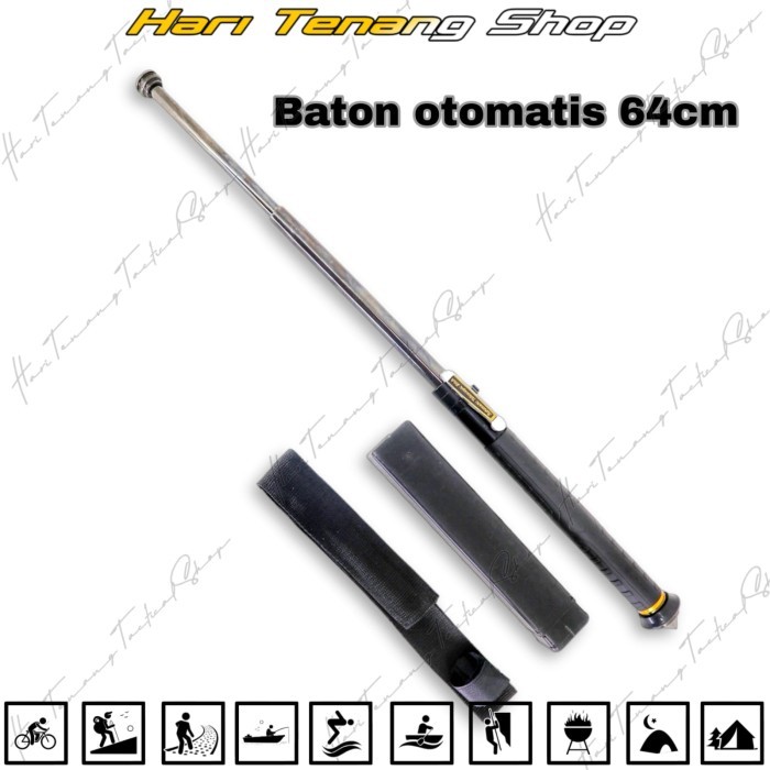 Baton stick Autometic /baton stick otomatis/baton import/Tongkat otomatis