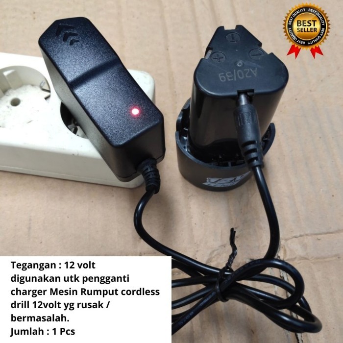 Casan 12V Cocok Semua Jenis Mesin Bor Obeng Baterai 12Volt Ces Cesan