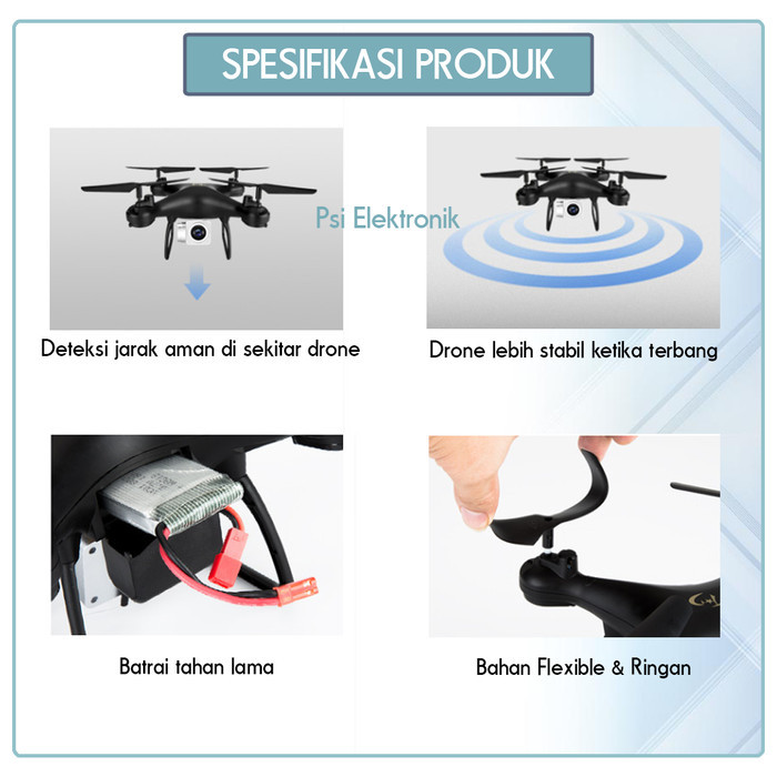 TDX 8S DRONE CAMERA DRONE QUADCOPTER DRONE ORIGINAL MURAH - MERAH NO