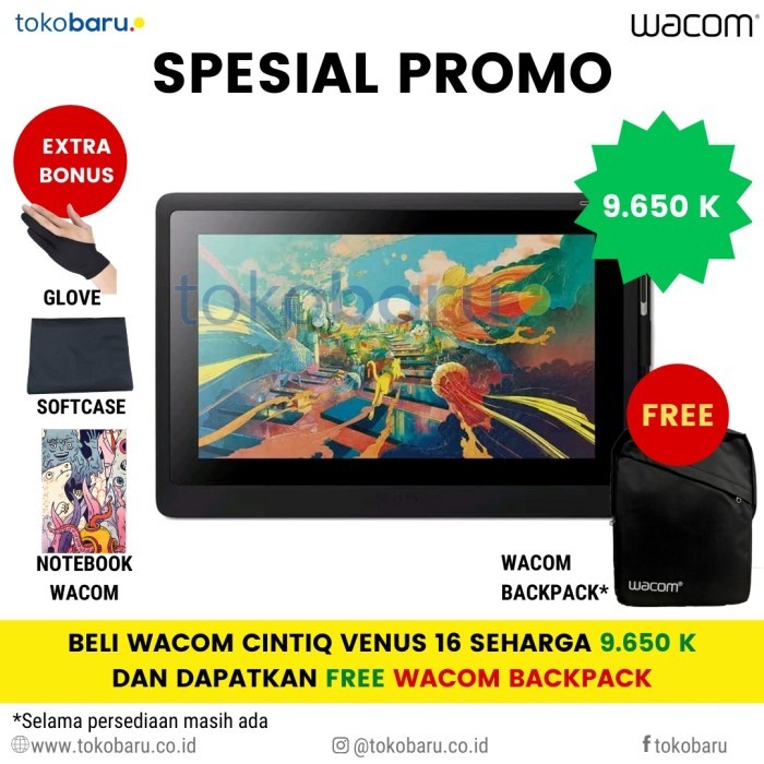New Wacom Cintiq 16HD - Cintiq 16 Venus