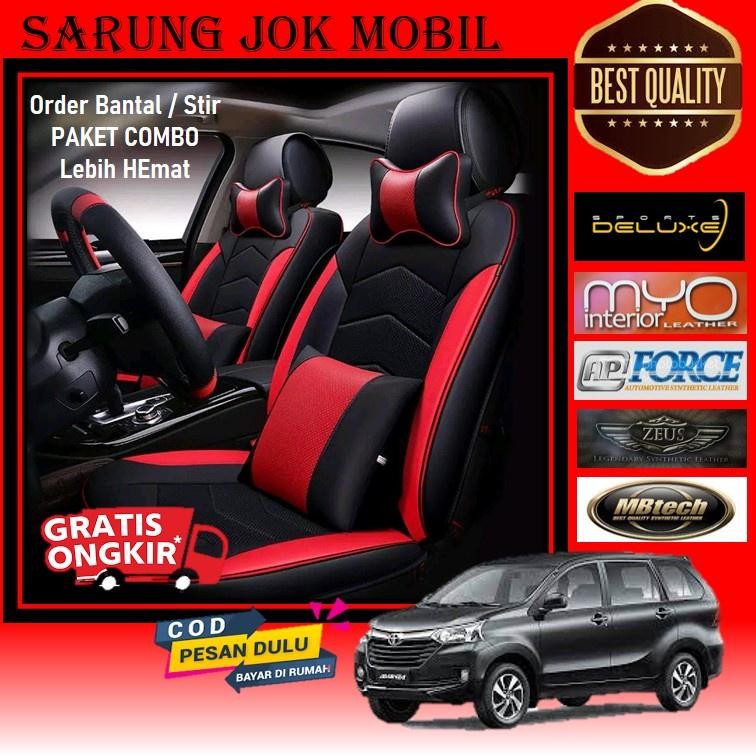 Sarung Jok Cover Seat Mobil Agya Ayla Brio Bahan Kulit Syntetic