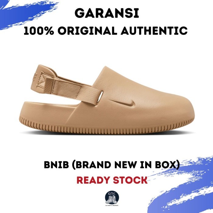 Sendal Nike Calm Mule Hemp FD5131 - 100% Original Authentic BNIB