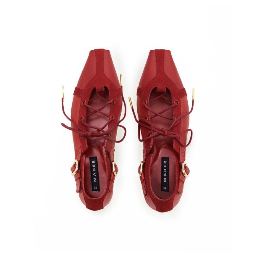 MADER - Corset Shoes - Red