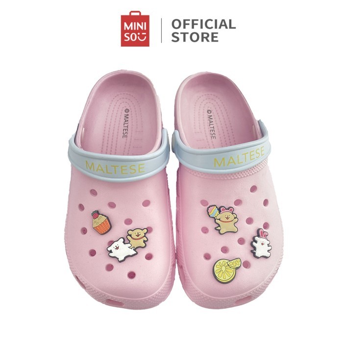 Miniso Maltese Collection Women's Slippers Sandal Wanita Ringan dan Didak Licin EVA Sandal Mode