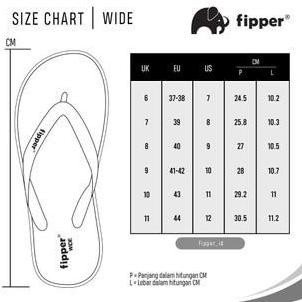 [FIPPER WIDE] - Navy/Grey Dark/Yellow - Sandal Jepit Pria & Wanita Original Terlaris