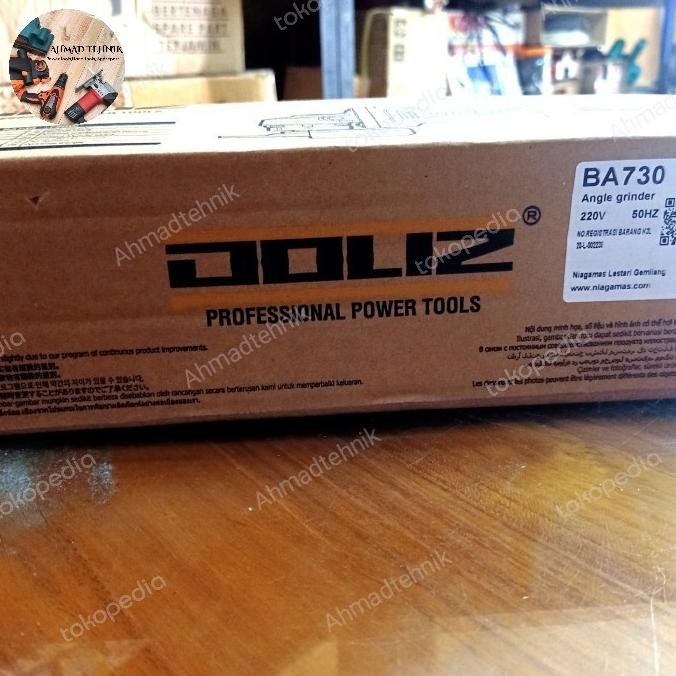 mesin gerinda tangan doliz ba730