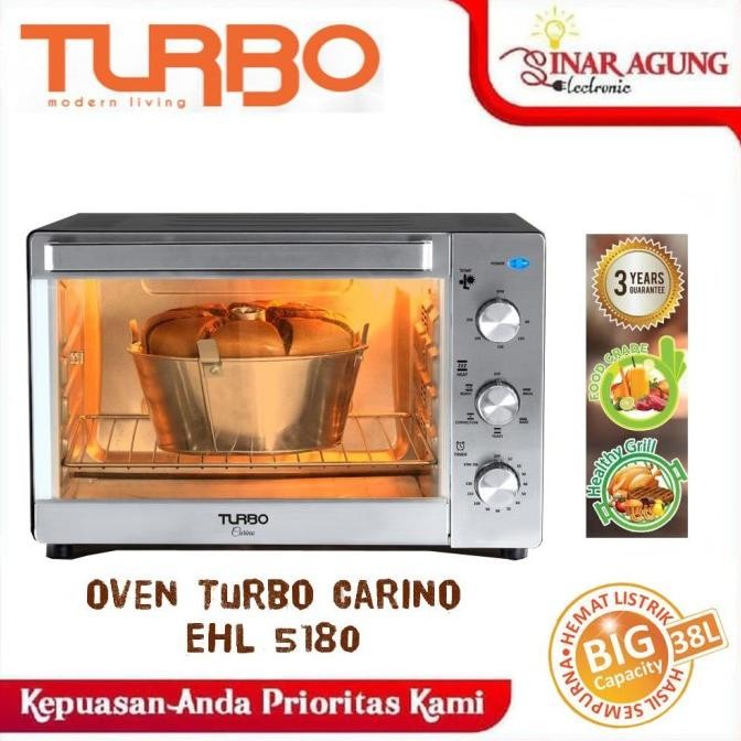 TURBO OVEN CARINO 38 LITER EHL5180 EHL-5180 EHL5180 - RESMI