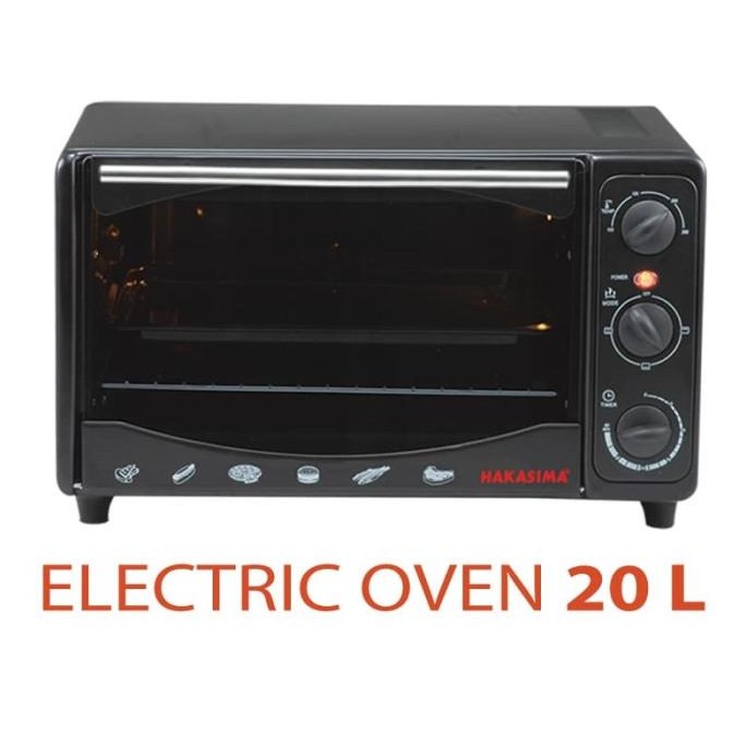 Hakasima Oven 20 Liter Black
