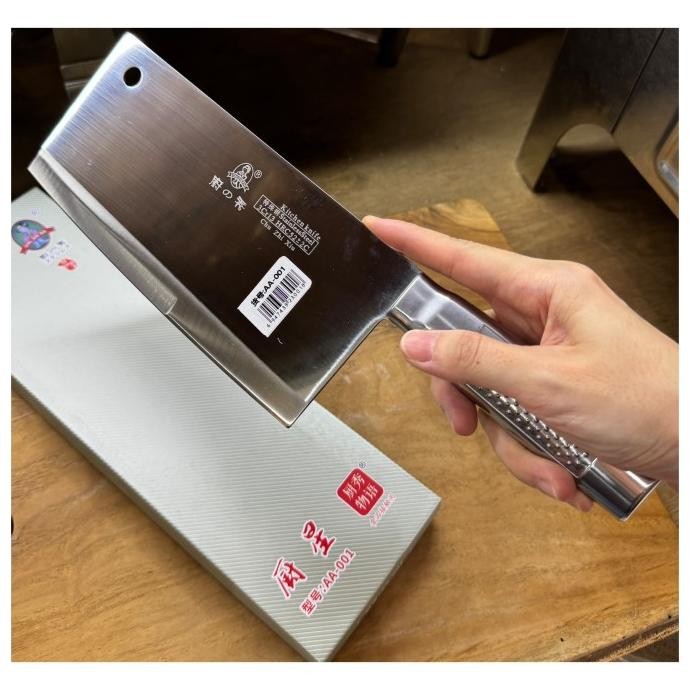 Pisau Golok Cincang - Pisau Daging dan Tulang Stainless A001 Terlaris