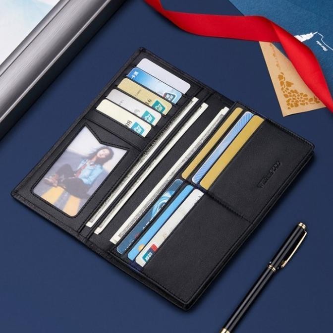WILLIAM POLO 201502 Long Wallet - Dompet Panjang Pria Kulit Sapi Asli Terlaris