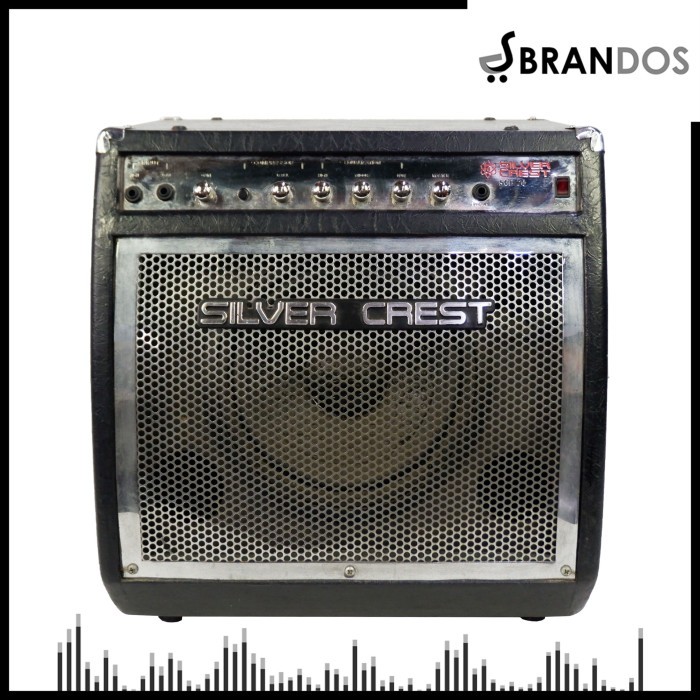 Amplifier Gitar Bass 70W Silver Crest SCB-70 Elektrik Listrik Guitar