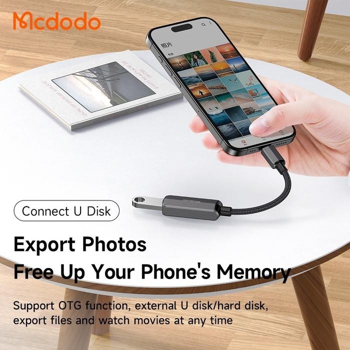 

SALE TERLARIS MCDODO OTG ADAPTER 2IN 1 TYPE C TO USB 3.0 FOR IPHONE 15 MACBOOK IPAD AIR PRO SAMSUNG