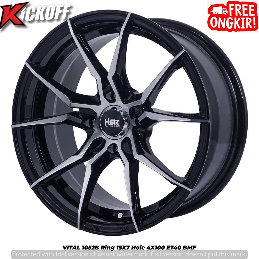 Velg Terlaris Mobil Toyota Avanza Veloz R15 Racing Hsr Vital Untuk Honda Mobilio,Brio,Yaris,Agya-Mur
