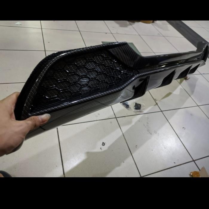 Terbaru Diffuser Brio 2019 - 2022 Carbon Pnp