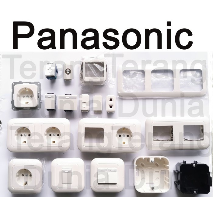 PRODUK TERBATAS Saklar Panasonic Stopkontak Panasonic Frame Panasonic Mata Saklar