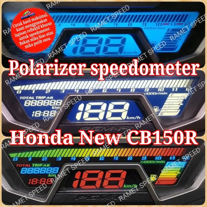 POLARIZER SPEEDOMETER HONDA CB150R NEW POLARIS SPEEDOMETER CB150R NEW