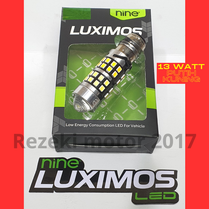 BOHLAM LED MOTOR LUMINOS NINE LUXIMOS CW T19 ORIGINAL TERMURAH