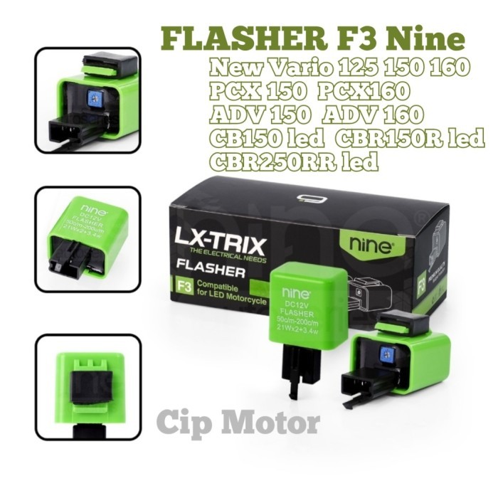 FLASHER SEN F3 LX-TRIX NINE MOTOR CB150R LED CB150X CBR150R CBR250RR