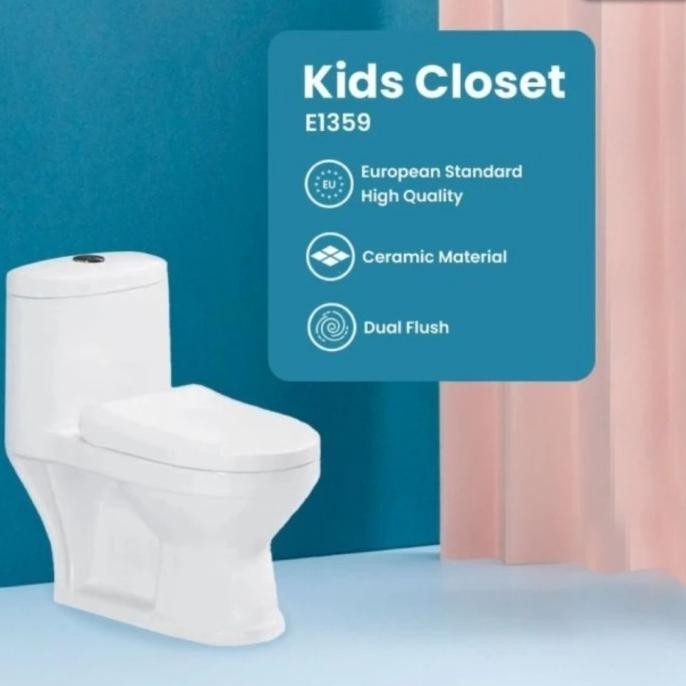 CLOSED DUDUK ANAK / TOILET DUDUK KIDS / WC ANAK