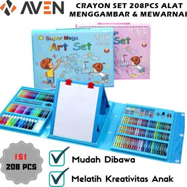 

Aven Crayon Art Et 2 Pc Il Warna Alat Lui Gambar Untu Ana